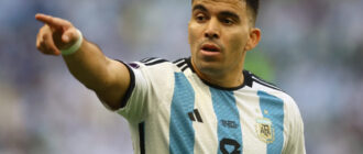 Tagliafico entra no lugar de Acuña na escalação inicial da Argentina para a final da Copa do Mundo de 2022